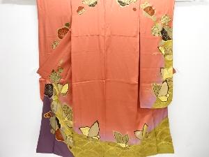 Hiromichi Nakano 梅に蝶模様刺繍振袖